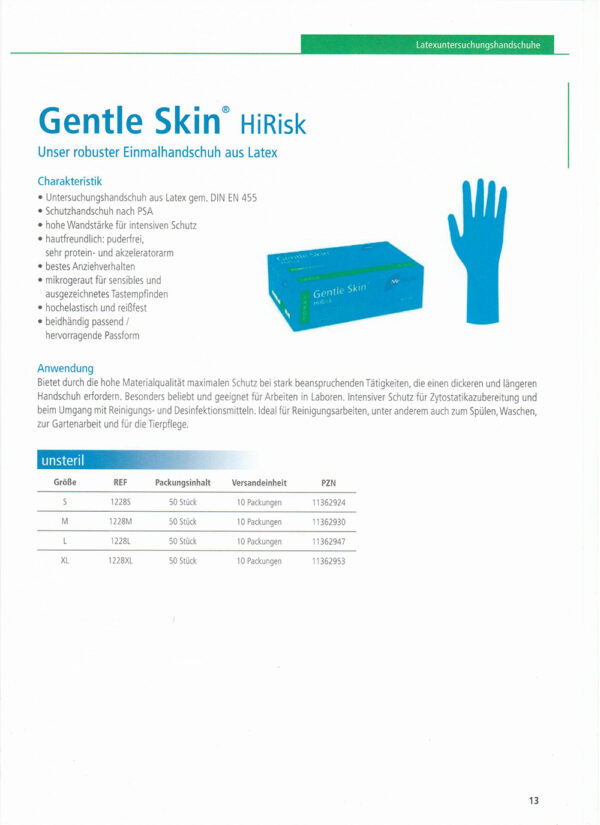 1228 Gentle Skin HiRisk